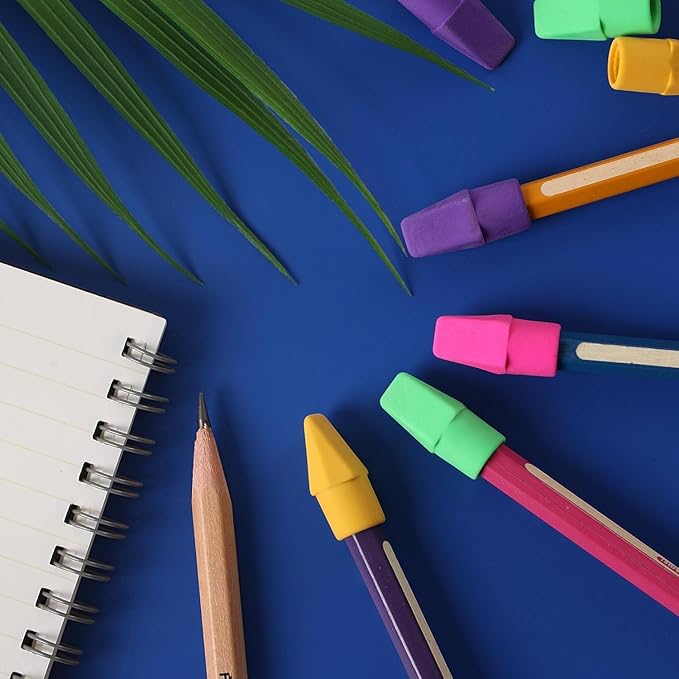 Mr. Pen Erasers for Pencils, 120 Pack, Pencil Top Erasers, Eraser Caps, Cap Tops, Topper Erasers. Ereaser