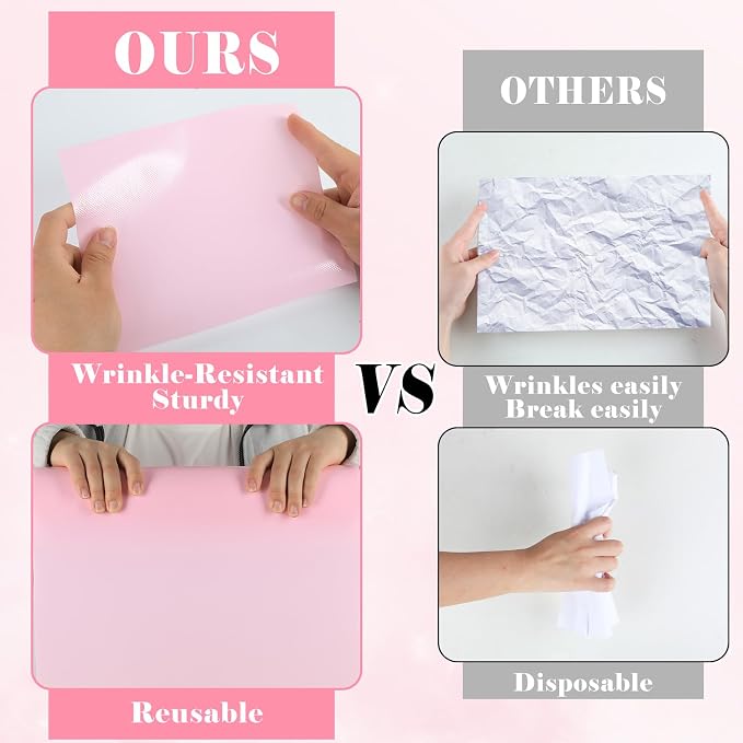 Pink Bulletin Board Roll Pastel Pink Reusable Waterproof Erasable Bulletin Board Poster Non-Woven Fabric Bulletin Board Background for Mother's Day Classroom Decor Wrapping Paper Crafts 15.55" x20ft