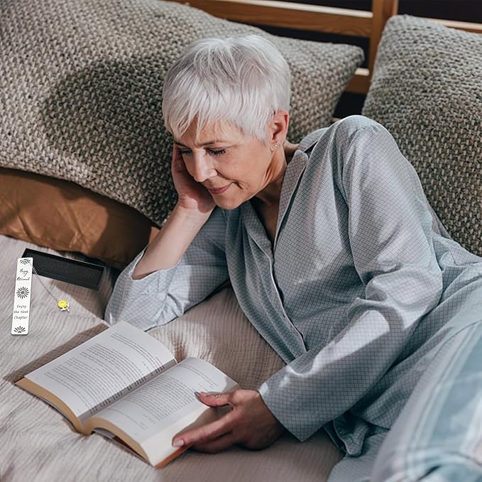 Happy Retirement Gifts for Women Men, Metal Bookmarks Personalized Gifts for Women, Personalized Bookmark Coworker Retirement Bookmark for Leaving Retired Teacher Nurse Coworker Librarian Leader