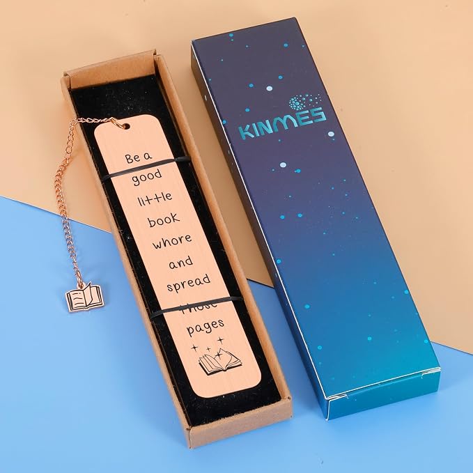Smutty Book Lovers Gifts for Women Bookmarks for Women Readers, Book Nerd Bookworm Bookish Gifts for Women Smutty Bookmarks for Women Christmas Birthday Book Club Gifts Spread Those Page Book Marker