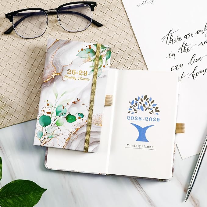 Pocket Calendar 2026-2029 - 3 Year Monthly Planner, July 2026 - June 2029, 6.4" x 3.8", Pocket Calendar 2026-2029 for Purse Small Size Monthly Planner