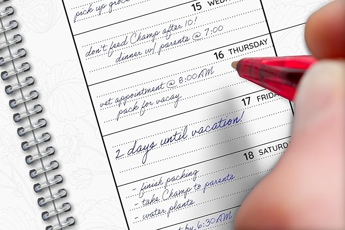 Dated Annual Color Your Year 2026 Planner, Full Calendar Year, Small (5.5" by 8.5")