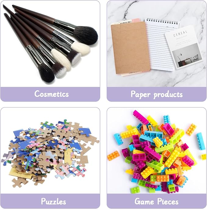 A3 Mesh Zipper Pouch Bags, 18pcs 9 Colors Zip Pouches, Zipper Pouch with Sticky Labels, Zipper Pouches for Classroom, Plastic Zipper Pouches