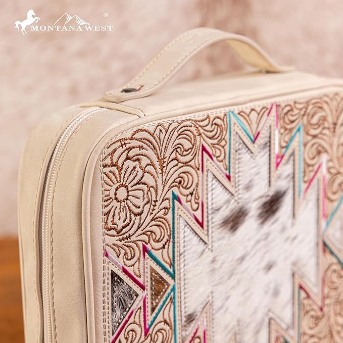 Montana West Western Style Embroidered Bible Covers for Women Men Book Carrying Case Church Bag Outdoor Bible Protective