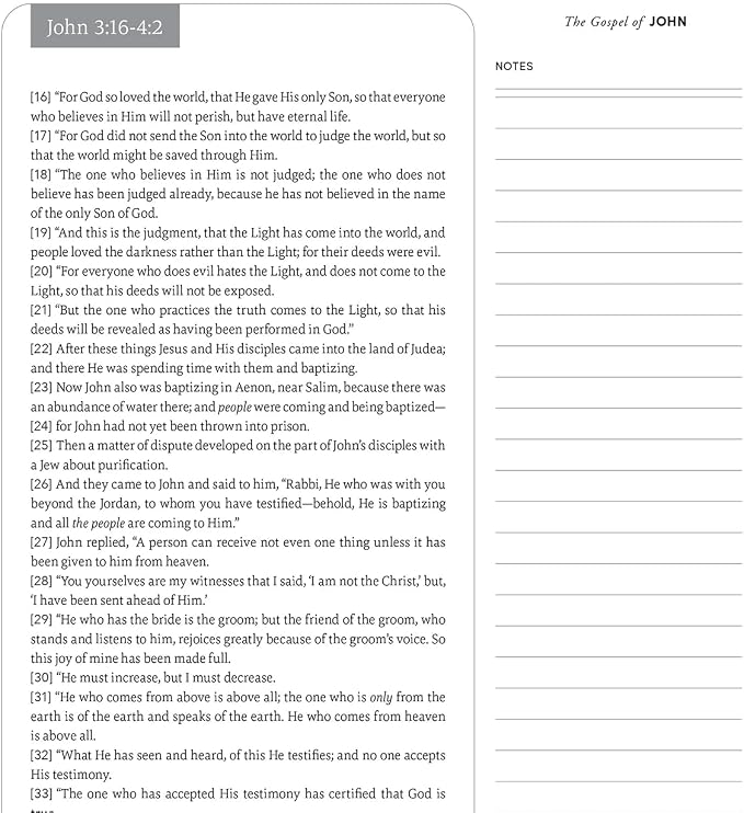 Spiral Bible® NASB New Testament (Hardcover) | New American Standard Bible 2020 | Spiral Bound Journaling | Wide Margin, Lay Flat Bible for Notes and Study