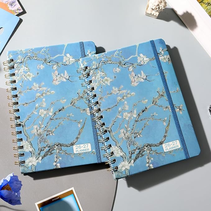Planner 2026-2027- Academic Planner 2026-2027, JUL 2026 - JUN 2027, 6.4" x 8.5" Calendar Planner, Monthly Tabs, Hardcover, Thick Paper, Daily Organizer