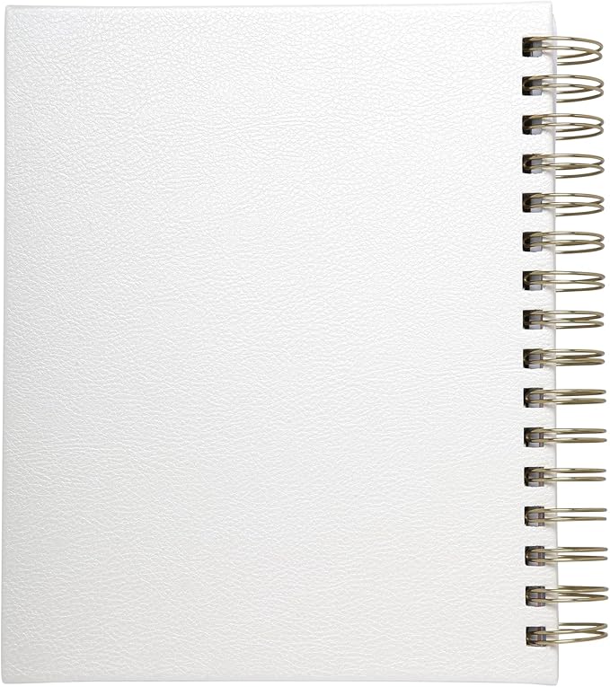 WORLD TRAVELER 2026 Planner Weekly and Monthly - 7'' x 8.75'' Hard Cover January December Spiral Daily Planner 2026 To Do List, Size 7X8.75, White/Can happen