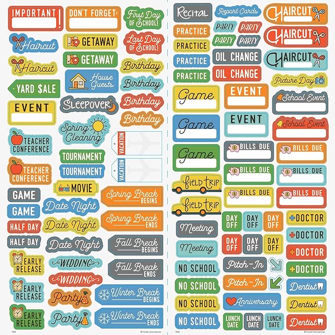 Tropical Beaches Calendar 2026 - Sandy Beaches 2026 Wall Calendar, Includes 100+ Reminder Stickers | 12" x 24" Open | Giftable | Made in The USA