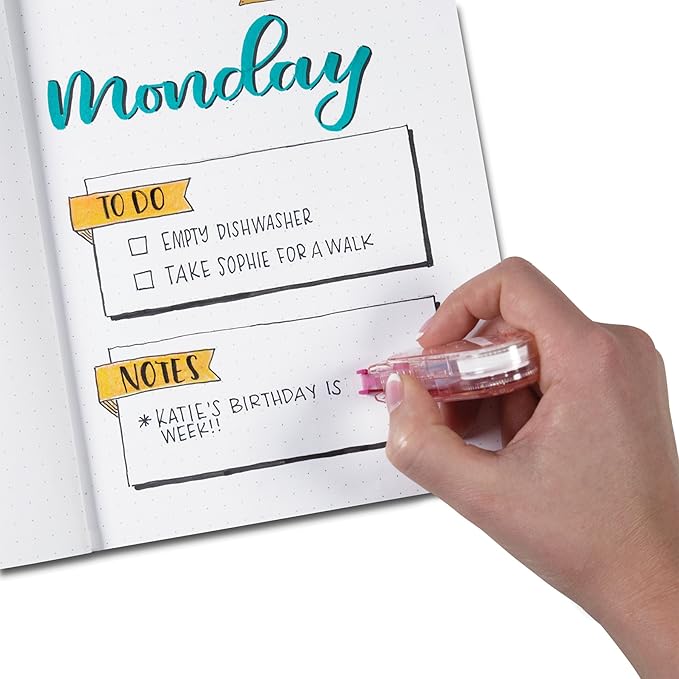 Tombow 68695 MONO Air Correction Tape. Easy to Use Correction Tape for Instant Corrections