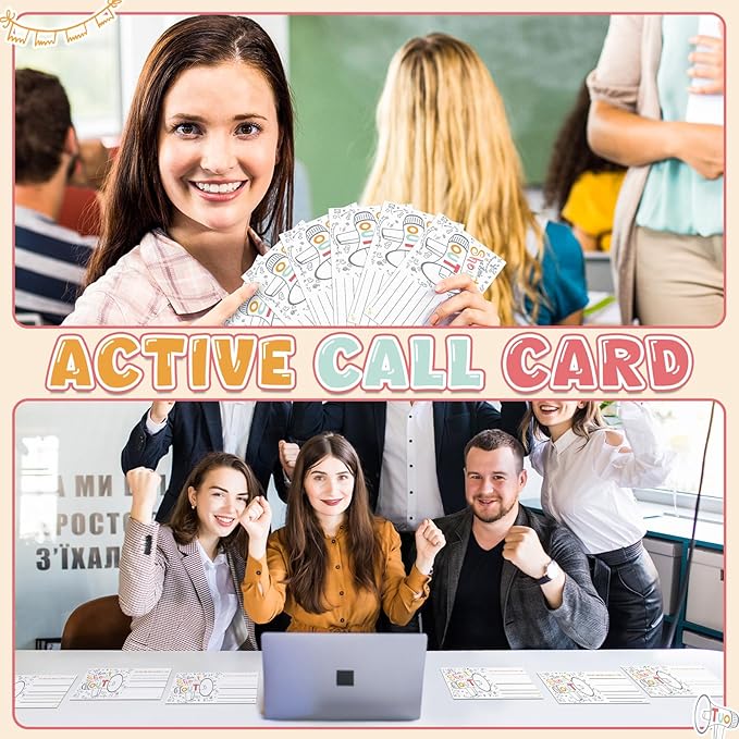 Motiskyy 200 Count Positive Shout out Cards for Staff Teachers Students Employees Office Appreciation Recognition Reward Cards for Back to School or Work Bulletin Board(Charming)