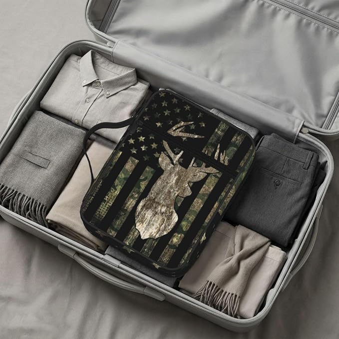 Camo Camouflage Hunting Deer Bible Cover Case Carrying Book Protector Case Bible Study Supplies Accessories Holder Case Christian Gift for Women Men
