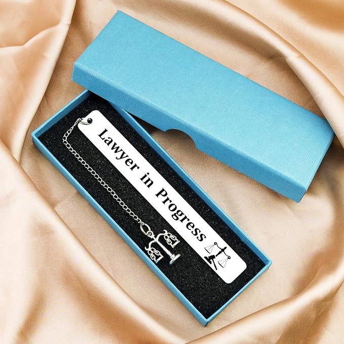 Lawyer Gifts for Women Men Attorney Bookmark for Future Lawyer Friends Paralegal Law Student Gifts Birthday Christmas Law School Graduation Gift Ideas Best Lawyers Bookmarks