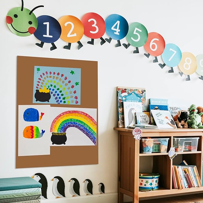 BAZIC Products Foam Board 20" X 30" Brown Color Foam Boards 3/16 Inch Thickness, Presentation Signboards School Craft Project Framing Display, 25-Pack