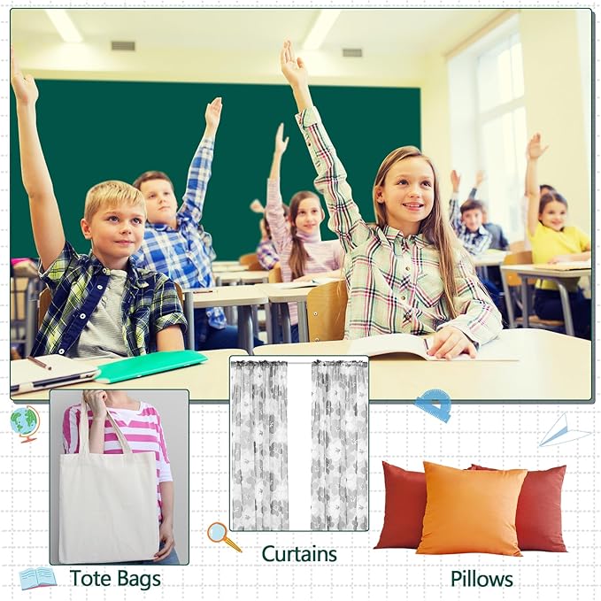 Mindsoft Bulletin Board Fabric 48 '' x 107 '' Class Fabric for Classroom Bulletin Board Decor, Pillows, Curtains, Crafts(Hunter Green Cloth)