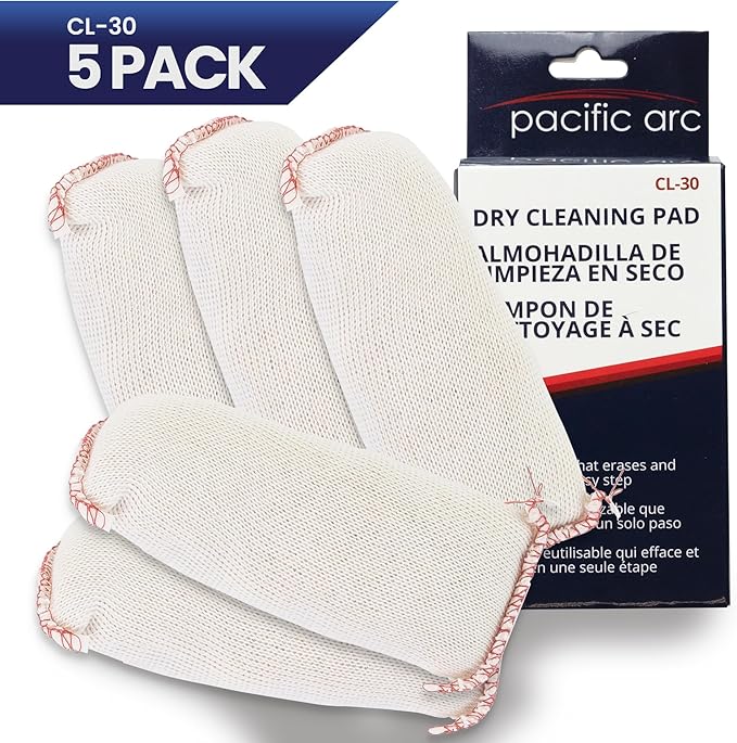 5 Pack | Pack Pacific Arc Dry Cleaning Pads Large for Drafting, Art, Architecture, and Graphite