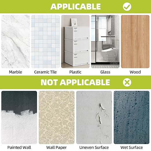 Double Sided Tape Heavy Duty, Removable Nano Double Sided Adhesive Tape, Clear Mounting Tape Picture Hanging Adhesive Strips Waterproof for Walls Photo Crafts Carpet Poster, 2" x 16.5FT