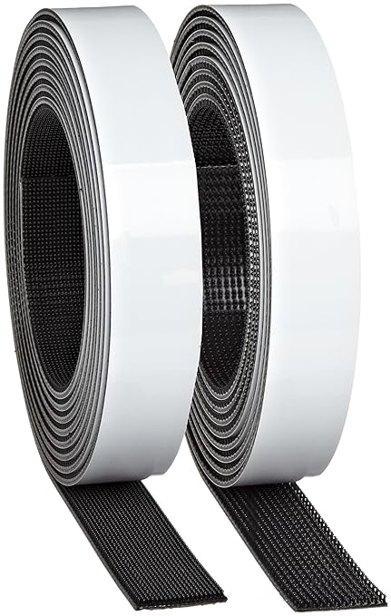 3M Dual Lock Reclosable Fastener TB3541/TB3542, 400/170 Black, 1 in x 10 ft (1 Mated Strip/Bag)