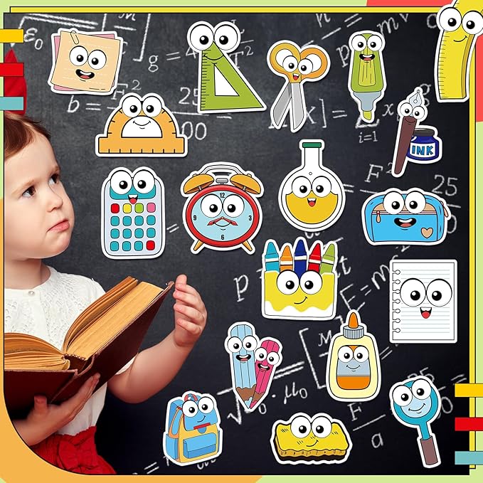 36 Pcs You'll Need Classroom Decoration Back to School Supplies Classroom Must Haves Teacher Educational Colored Magnets School Management Tools for Elementary Teacher Whiteboard Supplies