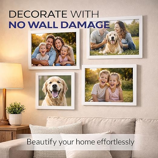 DAMASA Double Sided Tape Heavy Duty Nano Tape for Strong Adhesion & Picture Hanging, 1.18" x 198" Long Clear Mounting Tape Adhesive Tape for Reliable, Mess-Free Application (16.5 Feet)