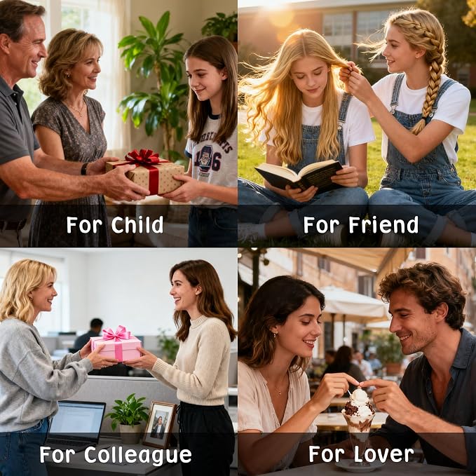 Personalized Bookmarks for Women Book Lover Birth Flower Birthday Customized Gifts for Reading Her Daughter Friends (Aluminum Alloy with Birthday Flower)