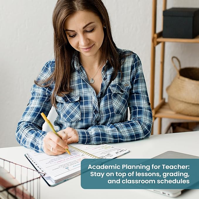 Planner 2026–2027, Weekly & Monthly Academic Organizer for School Year, Jul 2026–Jun 2027, Hardcover Planner with Tabs, Back to School Essential, 6.3" x 8.5", Golden Dusk