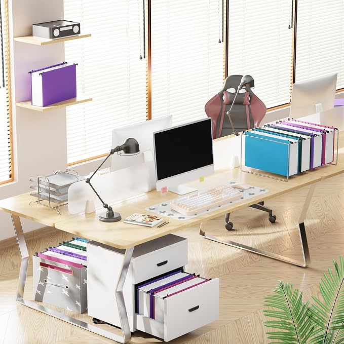 Plastic Hanging File Folders Legal Size,Heavy Duty 3" Expanding Filing Cabniet Folder with Tabs,12 Pack Extra Capacity Hang Folder for File Frame/File Box,Colored Sturdy Hanging File Organizer