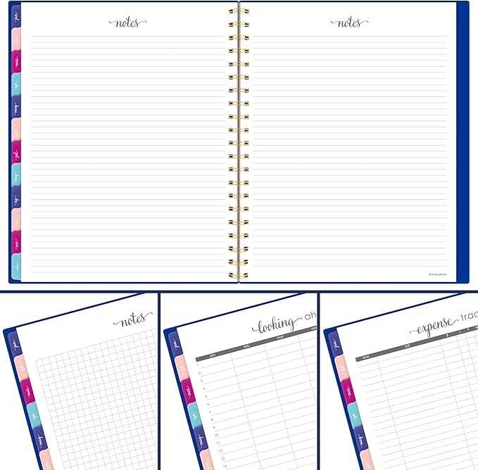 AT-A-GLANCE 2026 Planner, Weekly & Monthly, 8.5" x 11", Large, Harmony, Denim (1099-905-20-26)
