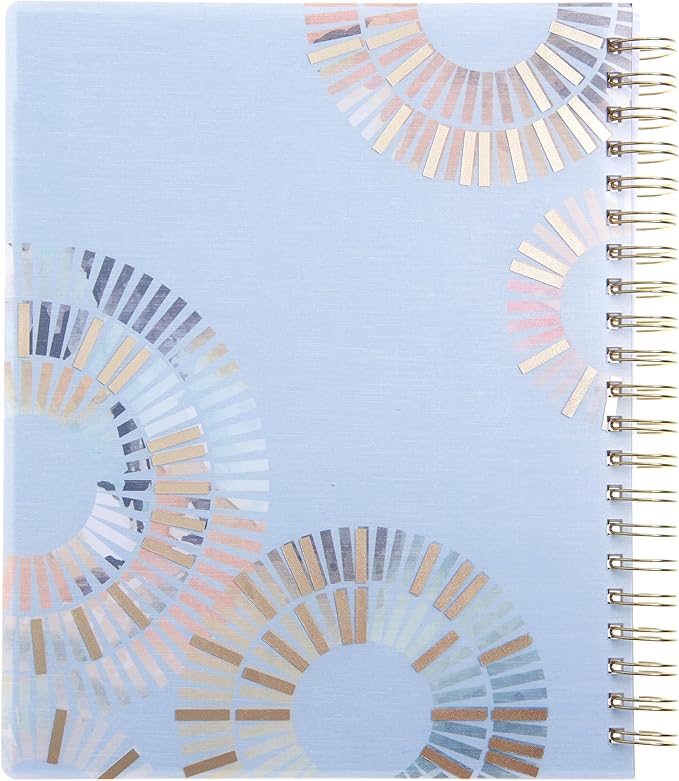 russell+hazel 2025 Spiral Burst Weekly Planner, 12 Month Calendar (January 2025 – December 2025), 9.125" x 11.25” (100613)