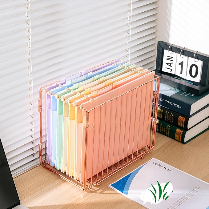 30 piece Large Capacity Hanging Folder, Letter Size, 4-inch Expansion Bag, with 1/5 Adjustable Label, polyethylene Hanging Clip 9.5x11 inch, Suitable for Office, Home, School