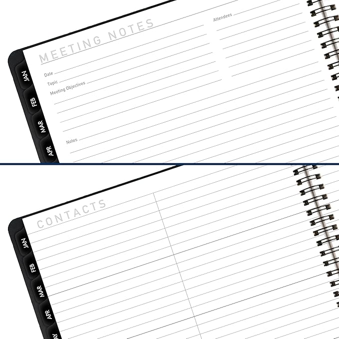 AT-A-GLANCE 2026 Planner, Monthly, 9” x 11”, Large, Contemporary, Black (70260X0526)