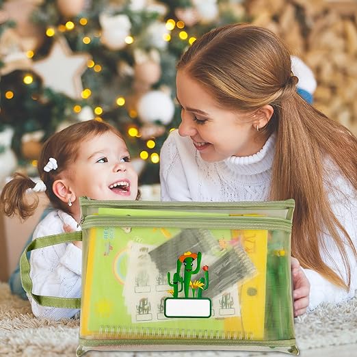 BYFWH Magic Practice Copybook, Reusable Writing Practice Book, Grooved Handwriting Copybook Set for Preschool Kids Age 3-8 Calligraphy 5.7 * 7.9 inch (5 PCS with 5 Cactus Pens & A Storage Bag)