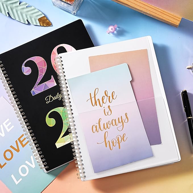 2026 Daily Planner - Appointment Book 2026, 9'' x 11'', Hourly Planner JAN.2026 - DEC.2026, Appointment Book with Coated Inner Tabs, Inner Pocket