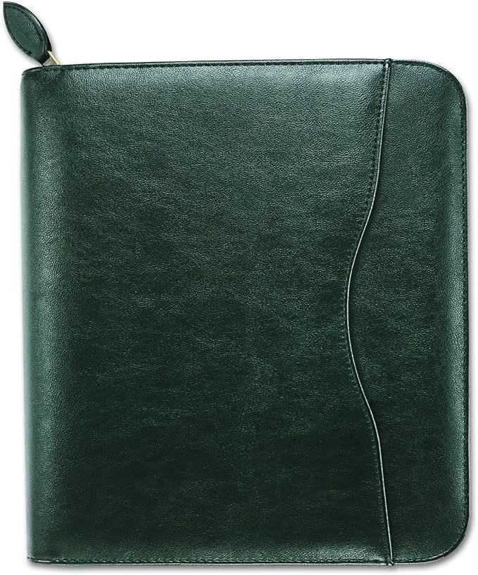 Day-Timer 82831 Avalon Simulated Leather Starter Set, 8 1/2 x 11, Black