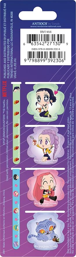 Kpop Demon Hunters - Chibi Magnetic Page Clips