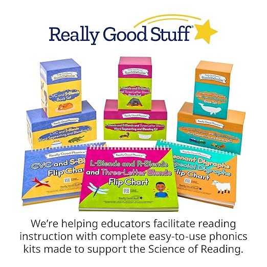 Really Good Phonics Sound Box Dry Erase Boards - Set of 6