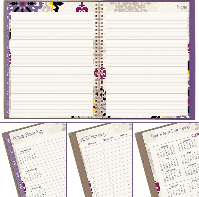 Mead Cambridge 2027 Planner, Weekly & Monthly, 8.5" x 11", Vienna (122-905-27)