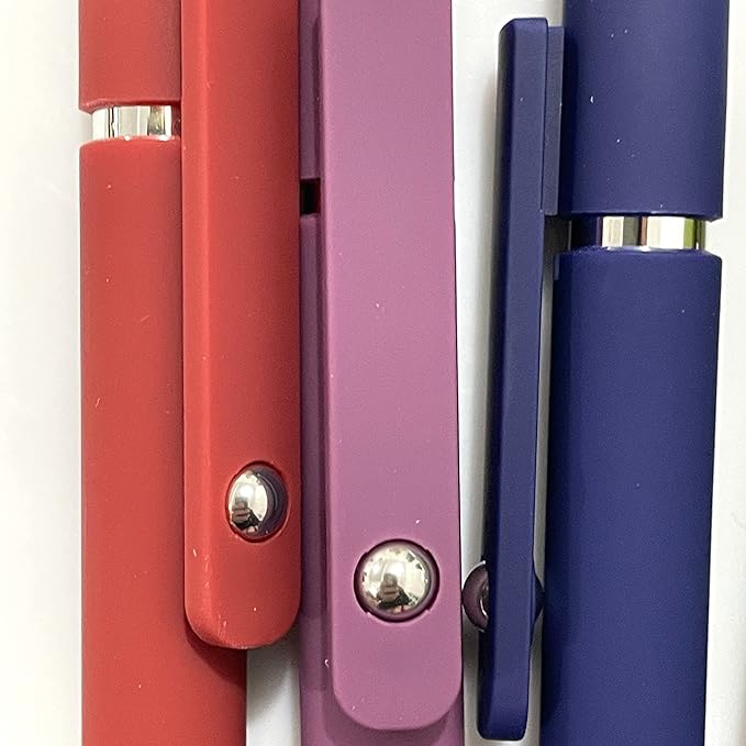 sencoo 5 pack Blue Gel Pens Quick Dry Ink Pens Fine Point Retractable Roller Ball Pens 0.5 mm Smooth Writing Pens Cute Pens Aesthetic pens for School Office Home Diary Gift Pens (Blue)
