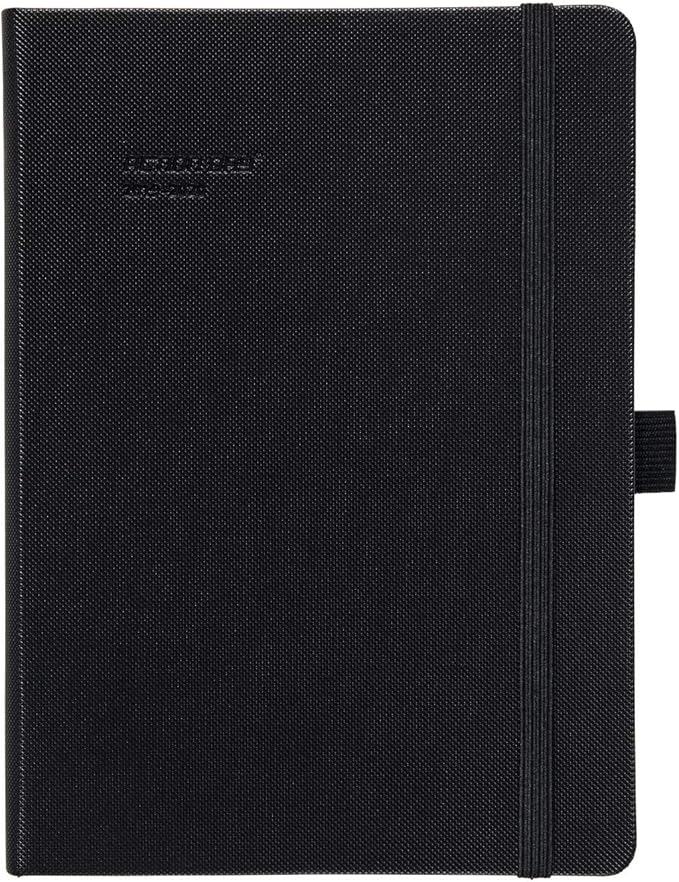 Action Day 2023-2024 Dated Academic Planner Weekly Monthly School Diary,Calendar,Powerful Action Design and You Get It Done,Faster,Better,More Easily - Pen loop,Bookmarks,Pocket - 7x9, Black