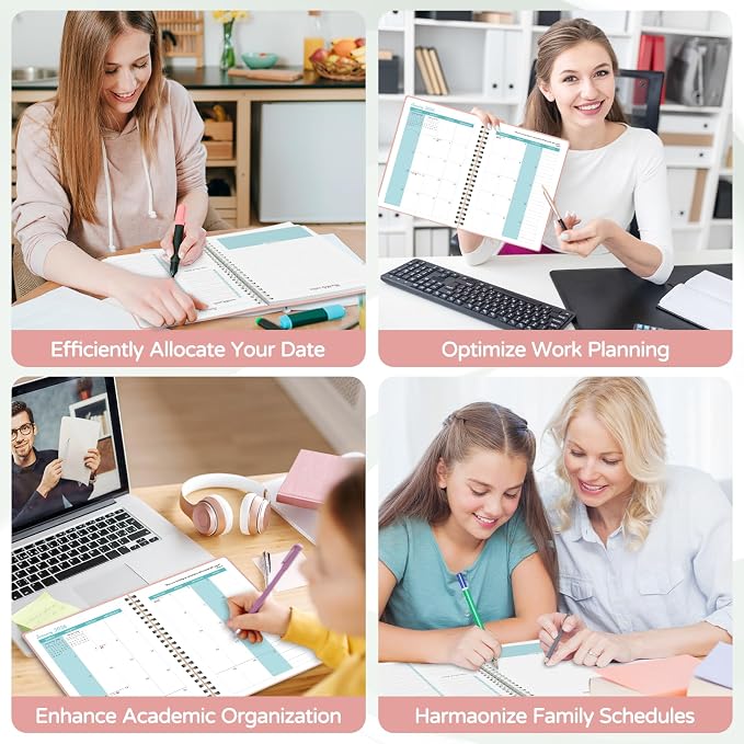 Monthly Planner 2026-2027, 2 Year Calendar 2026-2027 (Jan 2026 - Dec 2027), 7" x 10", 26-27 Monthly Calendar Planner, 24-Month Planning Book for Home School Office Supplies
