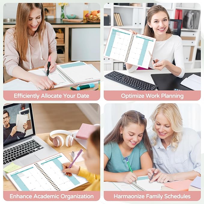 Monthly Planner 2026-2027, 2 Year Calendar 2026-2027 (Jan 2026 - Dec 2027), 7" x 10", 26-27 Monthly Calendar Planner, 24-Month Planning Book for Home School Office Supplies