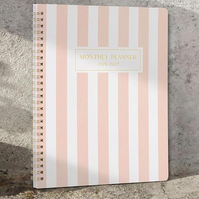 Beautiful 2026-2027 Monthly Planner - To Do List Notebook That Easily Organizes Your Tasks to Boost Productivity - Runs From January 2026 Until December 2027