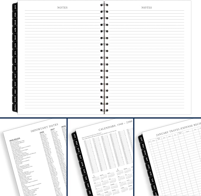 AT-A-GLANCE 2026 Weekly Monthly Appointment Book Refill, 6-1/2" x 8-3/4", Medium, Executive (709081026)