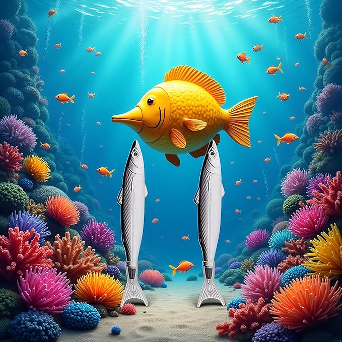 BWESOO 2Pcs Cute Marine Series Ballpoint Pen Fish Styling Pen Black, Ballpoint Pens Pens and Refills Pens and Refills, Writing and Correction Supplies
