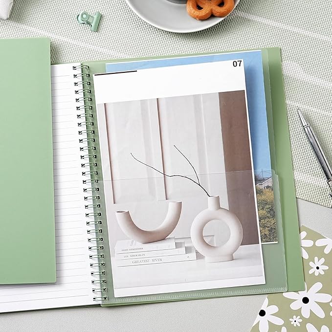 2026-2027 Monthly Planner/Calendar - Academic Planner 2026-2027, JUL 2026- DEC 2027, Planners with Colorful Tabs, Monthly Planners 26-27 for Daily Organizing - Waterproof Cover (8" x10", Note Pages, Green)