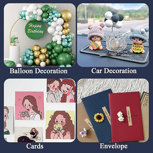 Adhesive Stick dots Two-Sided Sided Mounting Putty Stick Tack for Wall Hanging Crafts Balloons Festival Party Decorations,Clean Removable(0.6"*0.6"-160)