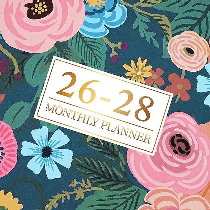 2026-2028 Monthly Planner - 2026-2028 Planner, Jul. 2026 - Jun. 2028, 9" x 11", 2 Year Plan with 24 Months Tabs, Monthly Calendar Planning