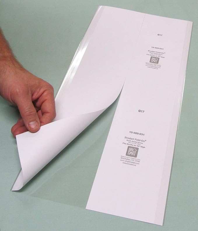 10 Yard Roll of 10" Brodart Book Covers - Clear Mylar