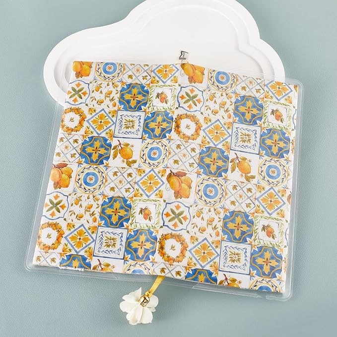 Hoboni/chi Weeks Planner Cover Protector. PVC Clear Plastic Book Cover, Clear Cover for Weekly Accessories.Water-Repellent Book Covers 7.68 x 3.8 inches
