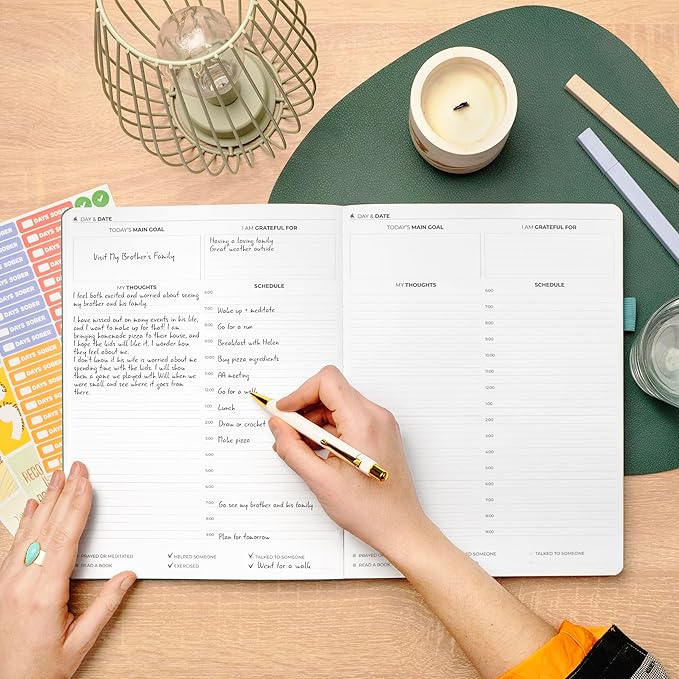 Clever Fox Addiction Recovery Journal Large – Guided Sobriety Workbook for Alcohol, Drug, Gambling, Eating & Other Addictions – Daily Planner to Support Recovery Progress, 8.3x11” (Light Turquoise)