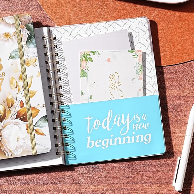 Planner 2026-2027 - Planner 26-27 Weekly and Monthly, Jul.2026 - Jun.2027, 8.5" x 6.4", 2026-2027 Calendar Planner with Monthly Tabs, Back Pocket, Sturdy Binding